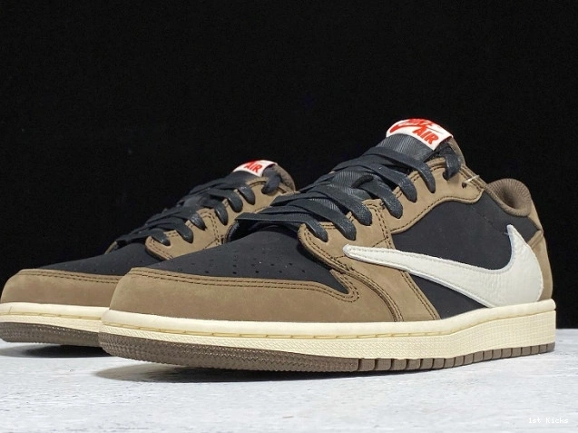 1st Kicks Shoes Travis Scott OG Jordan Air SP Dark Low CQ4277-001 Mocha x 1 0822